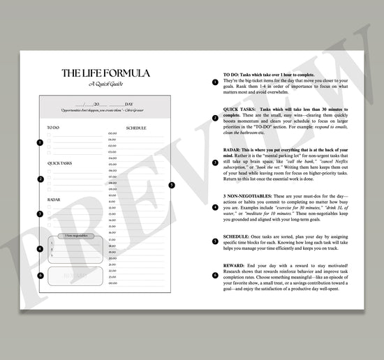 Effective Life Formula THE LIFE FORMULA 2025 Journal- DIGITAL (3rd Edition 2025) – The Mind ...
