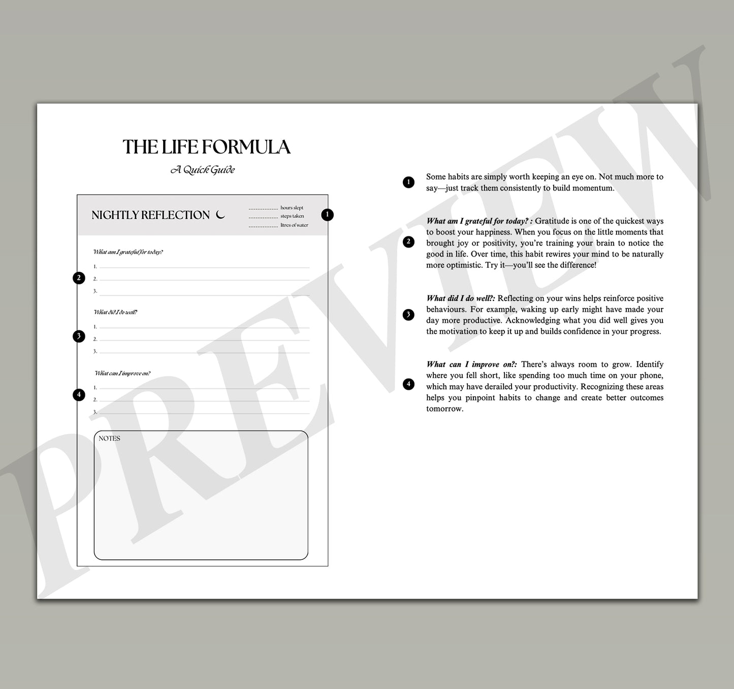 THE LIFE FORMULA 2025 Journal- DIGITAL (3rd Edition 2025)